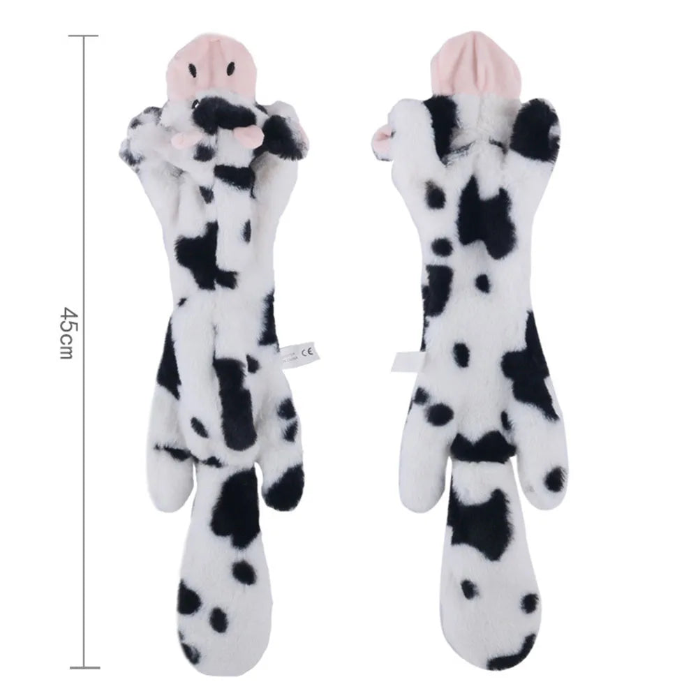 The Sausage Stuffless – Crinkle & Squeak Plush for Big Dogs