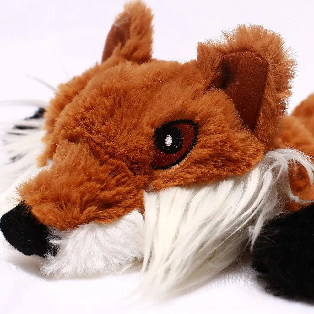 The Sausage Stuffless – Crinkle & Squeak Plush for Big Dogs