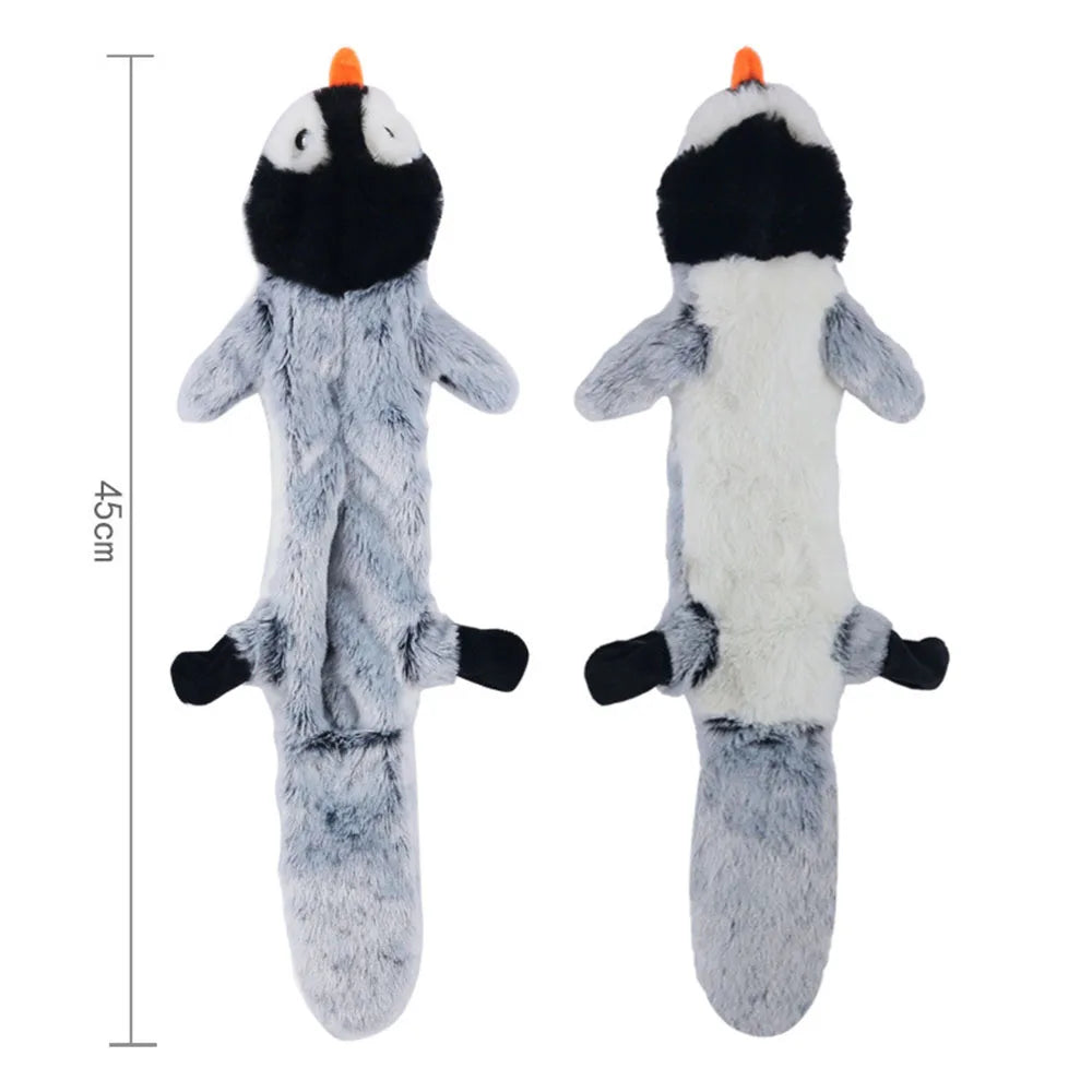 The Sausage Stuffless – Crinkle & Squeak Plush for Big Dogs