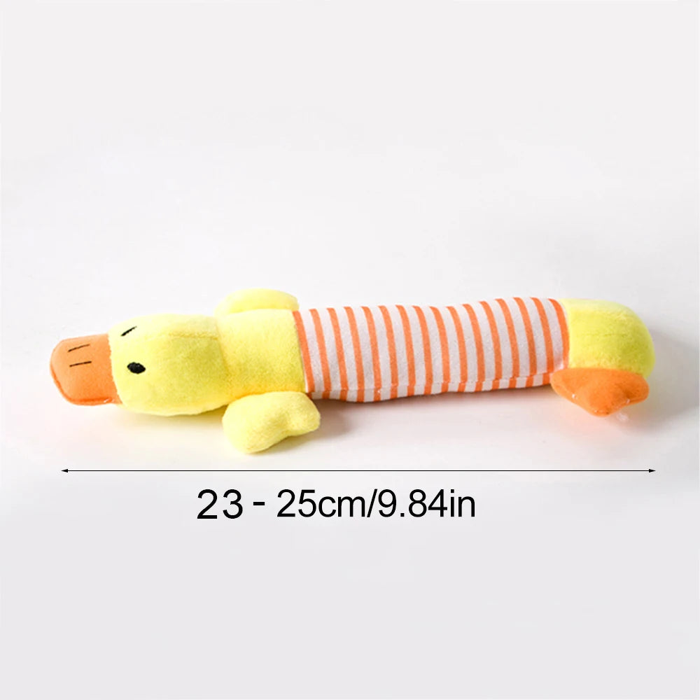 The Sausage Stuffless – Crinkle & Squeak Plush for Big Dogs