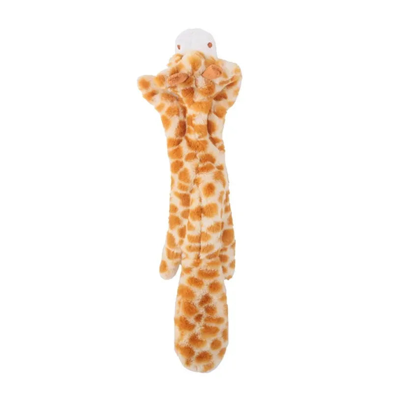 The Sausage Stuffless – Crinkle & Squeak Plush for Big Dogs